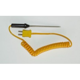 SONDA DE TEMPERATURA TERMOPAR, Tipo K (-50 a 200°C) - IF01P - INSTRUFIBER