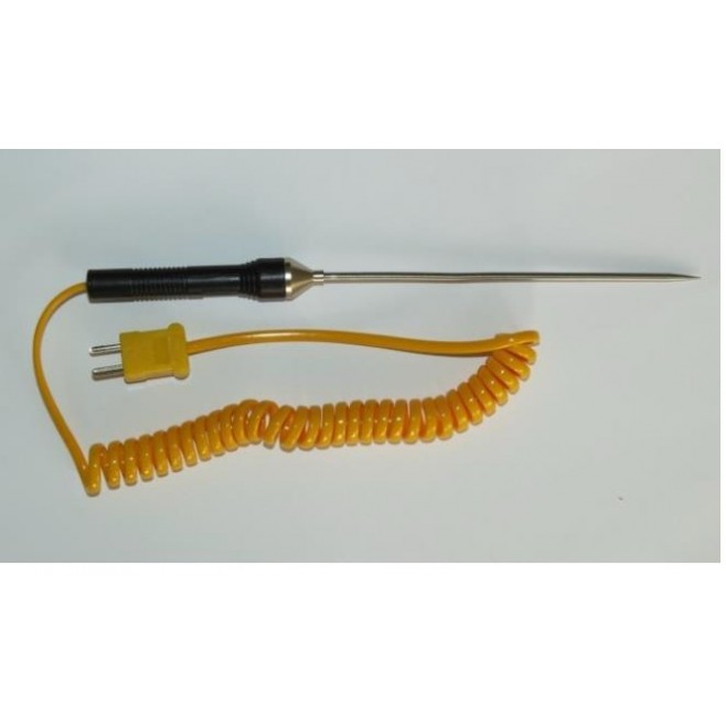 SONDA TEMPERATURA TERMOPAR - Tipo K (-50 a 400°C) - IF02P - INSTRUFIBER