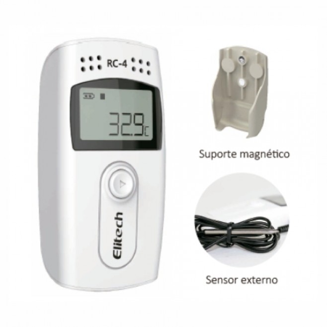 DATALOGGER DE TEMPERATURA RC-4 - INSTRUFIBER