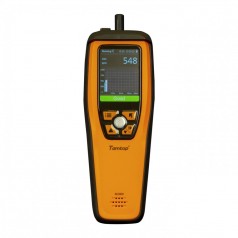 DETECTOR DE QUALIDADE DE AR (PARTICULAS / PM2,5 / PM10 / CO2 / HCHO / TEMPERATURA / UMIDADE) M2000 TEMTOP - INSTRUFIBER