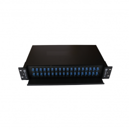 DIO RACK - DISTRIBUIDOR ÓPTICO DE 36FO MONTADO COM PIGTAIL MONOMODO SC/UPC - INSTRUFIBER