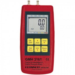 Micro-Manômetro diferencial digital portátil (-500 a +500 Pa) 3161-02-00-00 - InstruFiber