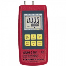 MICRO-MANOMETRO DIFERENCIAL DIGITAL PORTATIL (-10,0 a +420,0 mbar) MODELO GMH-3181-07B-00-00, MARCA GREISINGER - INSTRUFIBER