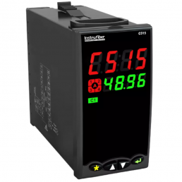 CONTROLADOR DE TEMPERATURA E PROCESSOS - C515 - INSTRUFIBER