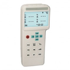 TERMÔMETRO 4 CANAIS COM DATALOGGER - MODELO IF1600 - INSTRUFIBER