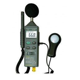 Termo-Higro-Decibelímetro-Luxímetro IF-8820 - InstruFiber