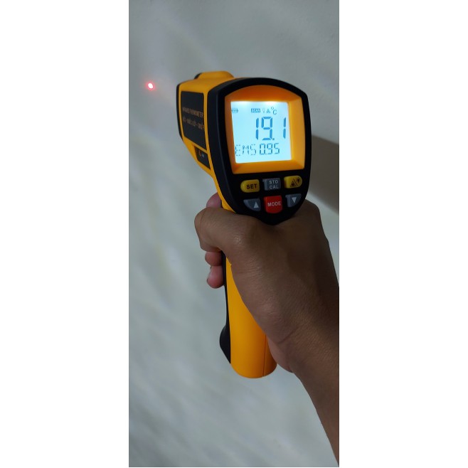 Termômetro Infravermelho (200°C a 1850°C) IF1850 - InstruFiber