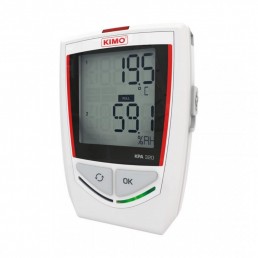 Datalogger Para Medição De Temperatura, Umidade, Pressão Barométrica Mod. KPA-320 Marca Kimo - InstruFiber