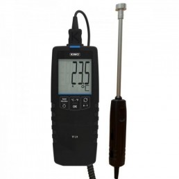 Termômetro Digital Portátil, Mod. TT-21, Marca Kimo - InstruFiber