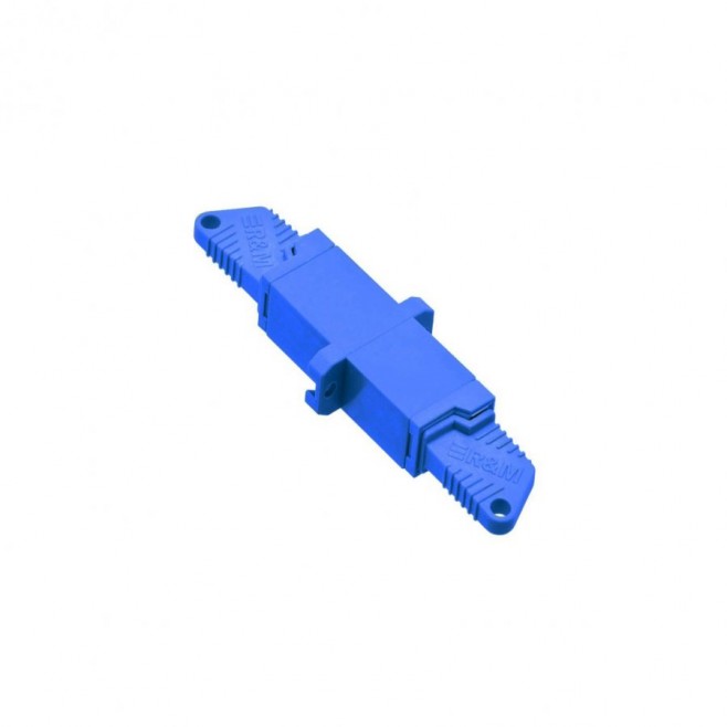 ACOPLADOR SIMPLEX E2000 UPC COM FLANGE MONOMODO - INSTRUFIBER