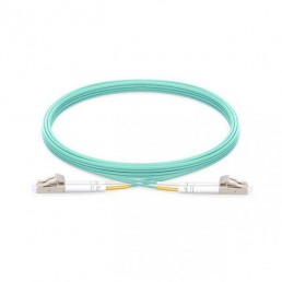 Cordão Óptico Duplex MM Acqua OM3 10 Gigabit 50/125µ LC-PC/LC-PC 2,5m - InstruFiber