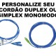 CORDÃO ÓPTICO DUPLEX - INSTRUFIBER