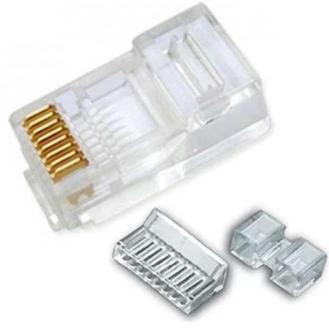 Conector RJ45 CAT6 macho - INSTRUFIBER