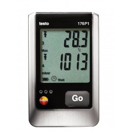 TESTO 176 P1 -  DATALOGGER DE TEMPERATURA, UMIDADE E PRESSÃO - INSTRUFIBER