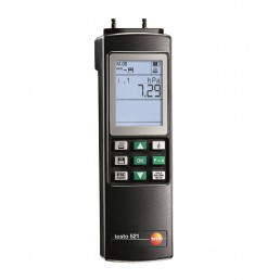 TESTO 521-1 / 521-2 MANÔMETRO DIGITAL DE PRESSÃO DIFERENCIAL 0 A 100 HPA - INSTRUFIBER