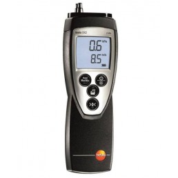 TESTO 512 MANÔMETRO DIGITAL DE PRESSÃO DIFERENCIAL - INSTRUFIBER