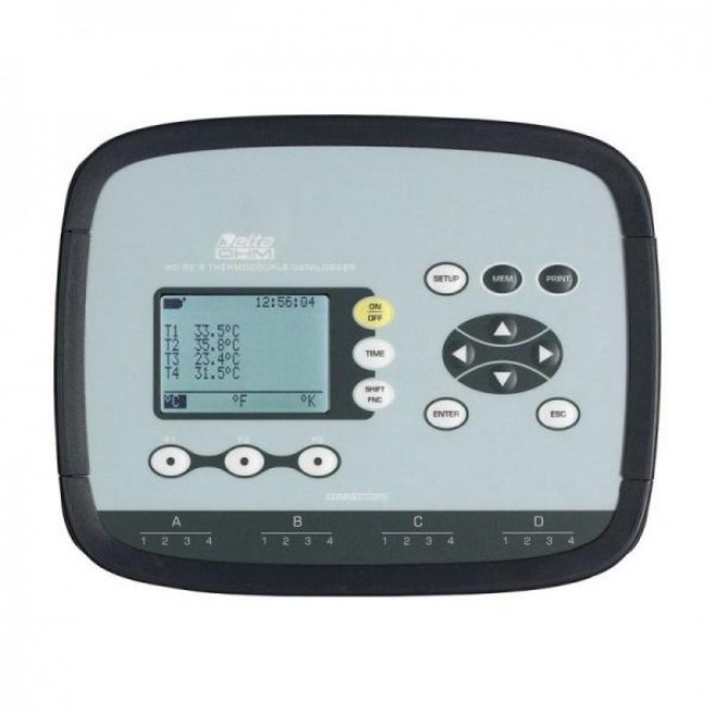 DATALOGGER DE 16 CANAIS PARA TERMOPAR Modelo:HD32.8.16 - INSTRUFIBER