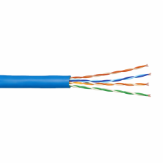 Cabo de Rede Cat.5e UTP 4PX24AWG CM Azul (Caixa com 305 metros) - INSTRUFIBER
