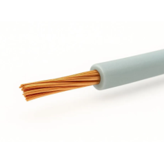 Fio 1mm Branco Flexível Elétrico 750V - INSTRUFIBER