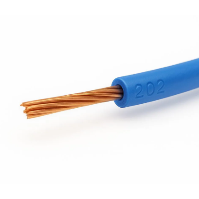 Fio 1,5mm Azul Flexível Elétrico 750V - INSTRUFIBER