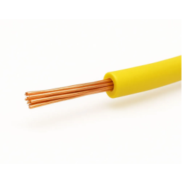 Fio 0,75mm Amarelo Flexível Elétrico 750V - INSTRUFIBER 