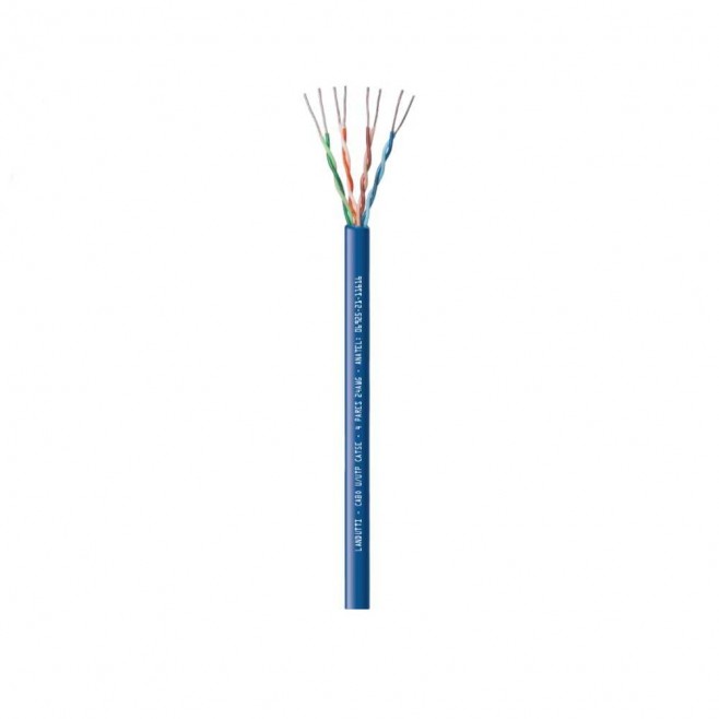 CABO UTP CAT5E CMX 4 PARES 24AWG AZUL (CAIXA COM 305M) - INSTRUFIBER