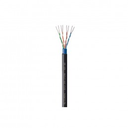 CABO MULTICAMERAS EXTERNO 4P PARA CFTV 2X1,00MM2 300M - INSTRUFIBER