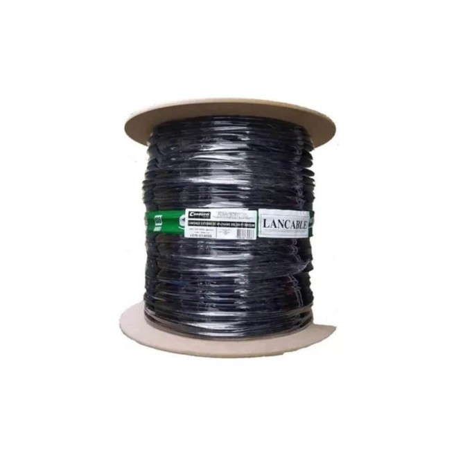 CABO LANDUTTI F-UTP CAT5E BLINDADO 4P 24AWG CMX (CAIXA COM 305M) - INSTRUFIBER