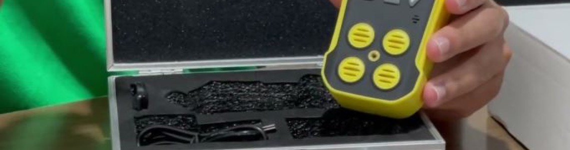 Detector de 4 Gases com Datalogger e Interface USB – TETRAGAS