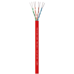 CABO DE REDE UTP CAT5E 24AWG CMX VERMELHO 305M CONDUTTI   - INSTRUFIBER 