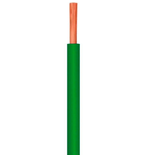 Cabo Flexível 6mm Atox Verde rl 100 metros - INSTRUFIBER