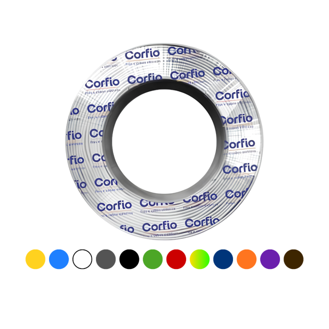 Cabo Flexível BWF 750V 0,5mm² (VENDA POR METRO) - INSTRUFIBER