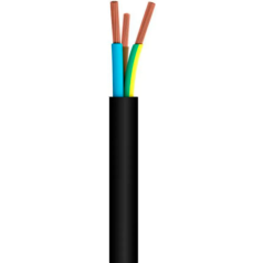 Cabo PP 3X2,5mm 500V - INSTRUFIBER