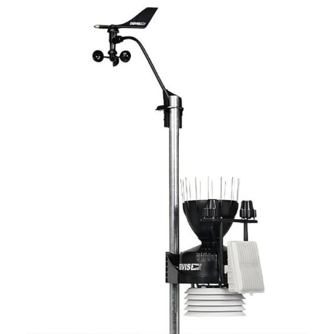 Estação Meteorológica Davis - Vantage Pro2 (WiFi) - Rad. Solar e UV - INSTRUFIBER