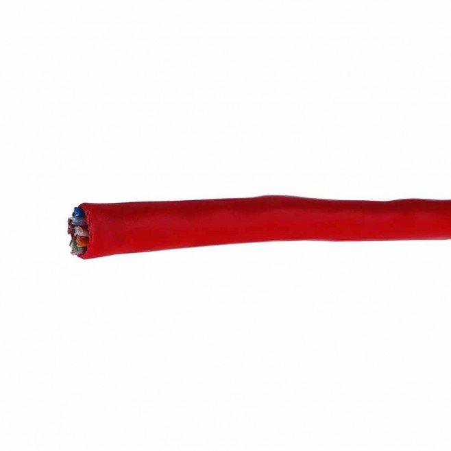 Cabo de Rede Cat6 Vermelho UTP Gigabit - INSTRUFIBER