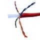 Cabo de Rede Cat6 Vermelho UTP Gigabit - INSTRUFIBER