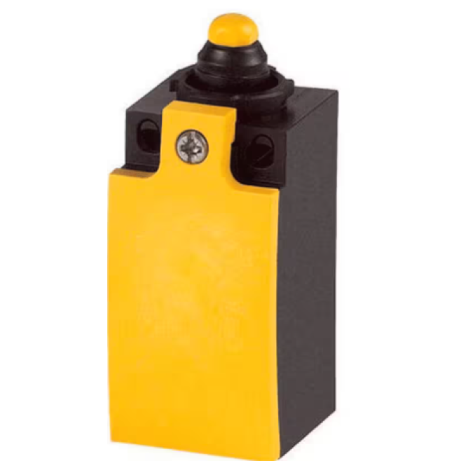 CHAVE DE SEGURANCA FIM DE CURSO 1NA + 1NF AMARELO EMBOLO ARREDONDADO LSM-11 EATON - INSTRUFIBER