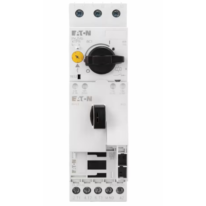 CONJUNTO DE PARTIDA DIRETA MSB-D 12A COMANDO 24VCC MSB-D-12-M12(24VDC) EATON - INSTRUFIBER