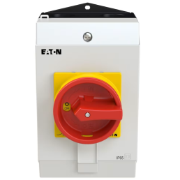 CHAVE SECCIONADORA DE EMERGENCIA TRIPOLAR + NEUTRO 25A / MONTADA EM CAIXA IP65 P1-25/I2/SVB/N EATON - INSTRUFIBER