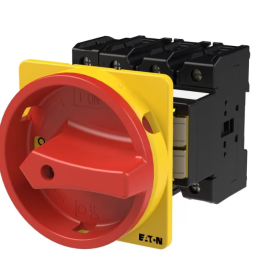 CHAVE SECCIONADORA DE EMERGENCIA TRIPOLAR+NEUTRO 63A COM TRAVA / MONTADA EM TRASEIRA P3-63/V/SVB/N EATON - INSTRUFIBER