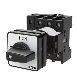 CHAVE SECCIONADORA TRIPOLAR + NEUTRO 32A MANOPLA PRETA / MONTADA EM TRASEIRA P1-32/Z/N EATON - INSTRUFIBER
