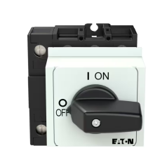 CHAVE SECCIONADORA TRIPOLAR + NEUTRO 32A MANOPLA PRETA / MONTADA EM QUADRO DE DISTRIBUICAO P1-32/IVS/N EATON - INSTRUFIBER