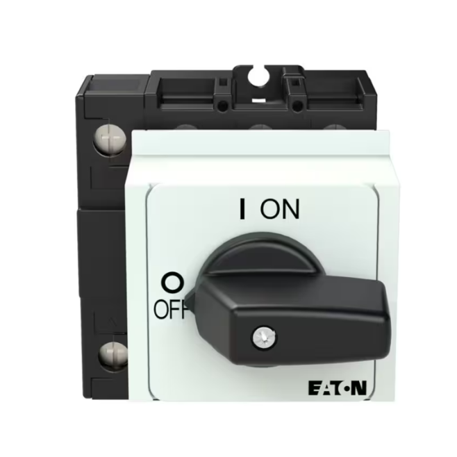 CHAVE SECCIONADORA TRIPOLAR + NEUTRO 32A MANOPLA PRETA / MONTADA EM QUADRO DE DISTRIBUICAO P1-32/IVS/N EATON - INSTRUFIBER
