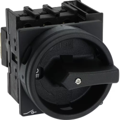 CHAVE SECCIONADORA TRIPOLAR 32A 1NA + 1NF MANOPLA PRETA / MONTAGEM EMBUTIDA P1-32/EA/SVB-SW/HI11 EATON - INSTRUFIBER