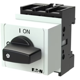 CHAVE SECCIONADORA TRIPOLAR 25A MANOPLA PRETA / MONTADA EM QUADRO DE DISTRIBUICAO P1-25/IVS EATON - INSTRUFIBER