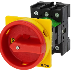 CHAVE SECCIONADORA DE EMERGENCIA TRIPOLAR 32A / MONTADA EM TRASEIRA P1-32/V/SVB EATON - INSTRUFIBER