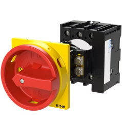 CHAVE SECCIONADORA DE EMERGENCIA TRIPOLAR 25A 1NA + 1NF / MONTADA EM TRASEIRA P1-25/V/SVB/HI11 EATON - INSTRUFIBER