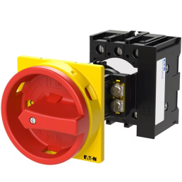 CHAVE SECCIONADORA DE EMERGENCIA TRIPOLAR 25A 1NA + 1NF / MONTADA EM TRASEIRA P1-25/V/SVB/HI11 EATON - INSTRUFIBER