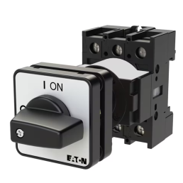 CHAVE SECCIONADORA TRIPOLAR 32A MANOPLA PRETA / MONTADA EM TRASEIRA P1-32/Z EATON - INSTRUFIBER