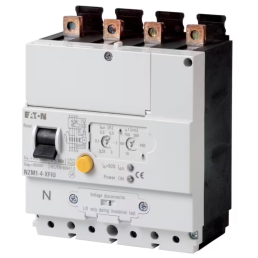 DISPOSITIVO DE PROTECAO ELETRICA TIPO FUGA A TERRA TETRAPOLAR 0,03-3A MONTAGEM INFERIOR NZM1-4-XFIU EATON - INSTRUFIBER